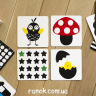 Розвиваючі контрастні картки для немовлят 3+ "IQ-club для дітей" 13152050Р Ranok-Creative (4823076137380) (288699)